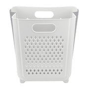 Darrahopens Home & Garden > Laundry & Cleaning > Laundry Baskets Foldable Laundry Basket Dirty Clothes Storage Basket Hanging Hamper for Bedroom Bathroom White In Australia - Darrahopens