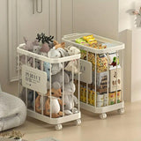 Darrahopens Home & Garden > Laundry & Cleaning > Laundry Baskets Removable Laundry Basket Clothes Organizer Household Storage Bin with Shelving