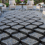 Darrahopens Home & Garden > Laundry & Cleaning > Laundry Baskets VEVOR Gravel Grid, 2 Inch Depth, 32.81 x 9.84 FT / 10000 x 3000 mm, 1880 LBS Per Sq ft Grass Ground Retainer, Permeable Geo Grids Driveway Stabilization, for Garden, Patio, Walkway, RV Parking Slopes