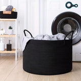 Darrahopens Home & Garden > Laundry & Cleaning > Laundry Baskets woven laundry basket, durable laundry basket, spacious laundry hamper, stylish laundry storage, Australian home organisation, multi-purpose storage basket, ergonomic handles, decorative laundry bin