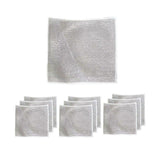 Darrahopens Home & Garden > Laundry & Cleaning > Laundry Cleaning Supplies 10PCS Double Layer Dishcloth Non-stick Oil Kitchen Cleaning Cloth Metal Fiber