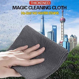 15 Pack Magic Cleaning Cloth, Reusable Cleaning Cloths for Windows, Kitchen, Glass and Cars, Black, 7.9 x 11.8 Inch