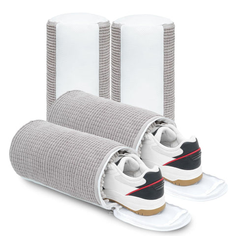 Darrahopens Home & Garden > Laundry & Cleaning > Laundry Cleaning Supplies 2 Pack Shoe Washing Bag for Washing Machine with 360-degree Cleaning Fibers, Protects Sneakers and Trainers, Laundry Care for Australian Homes