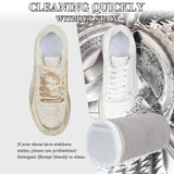 Darrahopens Home & Garden > Laundry & Cleaning > Laundry Cleaning Supplies 2 Pack Shoe Washing Bag for Washing Machine with 360-degree Cleaning Fibers, Protects Sneakers and Trainers, Laundry Care for Australian Homes