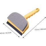 Darrahopens Home & Garden > Laundry & Cleaning > Laundry Cleaning Supplies 2 pcs Glass Wiper Bath Cleaner Household Floor Cleaners Double-Sided Window Cleaning Sponge Glass Cleaner Glass Cleaner