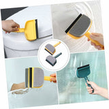 Darrahopens Home & Garden > Laundry & Cleaning > Laundry Cleaning Supplies 2 pcs Glass Wiper Bath Cleaner Household Floor Cleaners Double-Sided Window Cleaning Sponge Glass Cleaner Glass Cleaner