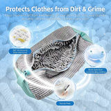 Darrahopens Home & Garden > Laundry & Cleaning > Laundry Cleaning Supplies 2Pcs Portable Shoe Washing Bag
