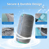 Darrahopens Home & Garden > Laundry & Cleaning > Laundry Cleaning Supplies 2Pcs Portable Shoe Washing Bag