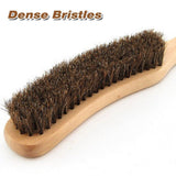 Darrahopens Home & Garden > Laundry & Cleaning > Laundry Cleaning Supplies 2PCS Wooden Handle Horsehair Clothes Brush Dust Remover Household Cleaning Brush