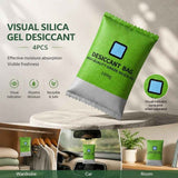 Darrahopens Home & Garden > Laundry & Cleaning > Laundry Cleaning Supplies 4 Pack Visual Humidity Green Silica Gel Desiccant, Colour Changing Regular 100g Dehumidifying Beads In Australia - Darrahopens