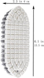 Darrahopens Home & Garden > Laundry & Cleaning > Laundry Cleaning Supplies Brush - Multifunctional cleaning brush - Sturdy hand brush with stiff bristles - Multiple flexible brush heads - Suitable for cleaning bathtubs, kitchens, faucets and corners - Set of 2 - White
