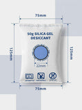 Colour Shift Silica Gel Dehumidifying Packets, Standard Orange Humidity Visible Desiccant, 200g Twin Set In Australia - Darrahopens