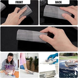 Darrahopens Home & Garden > Laundry & Cleaning > Laundry Cleaning Supplies Dust Removal Sponges - Double-Sided Sponges for Wet Cleaning - Dust Removal Cloths - Reusable Sponges for Wet Cleaning - 2-Pack