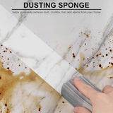 Darrahopens Home & Garden > Laundry & Cleaning > Laundry Cleaning Supplies Dust Removal Sponges - Double-Sided Sponges for Wet Cleaning - Dust Removal Cloths - Reusable Sponges for Wet Cleaning - 2-Pack