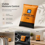 Darrahopens Home & Garden > Laundry & Cleaning > Laundry Cleaning Supplies Four Pack Orange Silica Gel Moisture Remover, Standard Humidity Indicator Desiccant 100g In Australia - Darrahopens