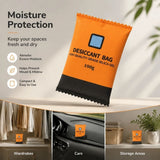 Darrahopens Home & Garden > Laundry & Cleaning > Laundry Cleaning Supplies Humidity Indicator Silica Gel Moisture Absorber, Regular Orange Desiccant Beads, 100g Twin Pack In Australia - Darrahopens