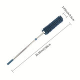 Darrahopens Home & Garden > Laundry & Cleaning > Laundry Cleaning Supplies khaki  Household Cleaning Duster / Static Duster / Dust Sweeper / Telescopic & Non-Shedding / Washable & Bendable / High-Reach Cleaning Tool / Cleaning Tools & Supplies