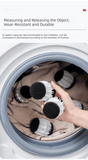Darrahopens Home & Garden > Laundry & Cleaning > Laundry Cleaning Supplies Magic Laundry Balls Set of 4 - Anti-Pilling Fuzzy Lint Remover for Washing Machine