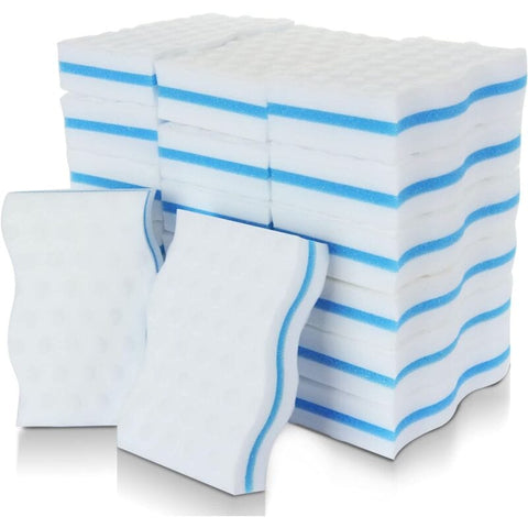 Darrahopens Home & Garden > Laundry & Cleaning > Laundry Cleaning Supplies Magic Sponges, 24 pcs Extra Thick Melamine Cleaning Sponge - Magic Eraser For Bathroom, Pool, Kitchen, Floor, Wall