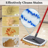 Darrahopens Home & Garden > Laundry & Cleaning > Laundry Cleaning Supplies Mop Pads - 3-pack mop refills - 15 x 8 inch flat dust mop head pads
