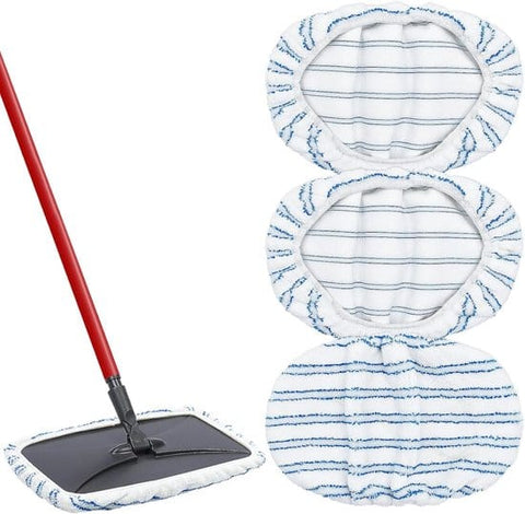 Darrahopens Home & Garden > Laundry & Cleaning > Laundry Cleaning Supplies Mop Pads - 3-pack mop refills - 15 x 8 inch flat dust mop head pads