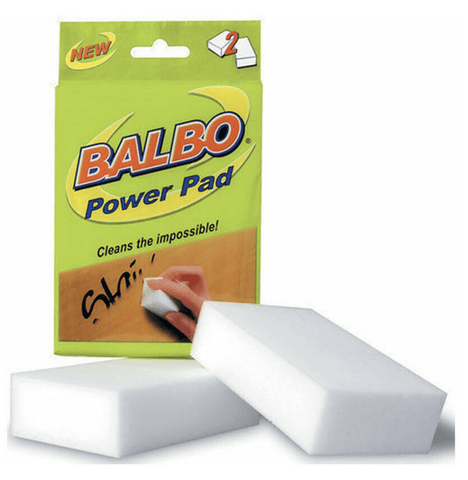 Darrahopens Home & Garden > Laundry & Cleaning > Laundry Cleaning Supplies Pack of 2 BALBO Power Pad Cleaning Pad Eraser Magic Cleaning Tool Sponge