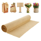 Darrahopens Home & Garden > Laundry & Cleaning > Laundry Cleaning Supplies VEVOR Burlap Fabric Roll, 1016 mm x 22.86 m & 50 x 50 Density Wide Natural Burlap Fabric Rolls, Jute Fabric Burlap Tree Wrap Roll, for Decor, Crafts, Wedding, Gardening, Plant & Tree Winter Covering