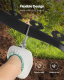 Darrahopens Home & Garden > Laundry & Cleaning > Laundry Cleaning Supplies VEVOR Landscape Edging, 3000 x 4 cm Plastic Garden Border Edging with 120 Spikes, No Dig, Flexible Lawn Edgings Roll, UV-Resistant Mini Fence Borders Pathway Edgings for Flower Beds Yard Paver