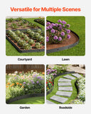 Darrahopens Home & Garden > Laundry & Cleaning > Laundry Cleaning Supplies VEVOR Metal Landscape Edging, 8 Packs 72 in Rust-Resistant Aluminum Alloy Landscape Edging, Bendable Garden Edging Border, Heavy Duty Lawn Edging Fence for Flower Bed Yard Pathway