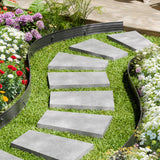 Darrahopens Home & Garden > Laundry & Cleaning > Laundry Cleaning Supplies VEVOR Metal Landscape Edging, 8 Packs 72 in Rust-Resistant Aluminum Alloy Landscape Edging, Bendable Garden Edging Border, Heavy Duty Lawn Edging Fence for Flower Bed Yard Pathway