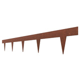Darrahopens Home & Garden > Laundry & Cleaning > Laundry Cleaning Supplies VEVOR Steel Landscape Edging, 10 Packs 40 x 4.5 in Weather-Resistant & Pre-Rust Metal Landscape Edging, Bendable Garden Edging Border, Heavy Duty Lawn Edging, Flower Bed Yard Pathway Divider