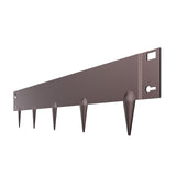 Darrahopens Home & Garden > Laundry & Cleaning > Laundry Cleaning Supplies VEVOR Steel Landscape Edging, 5 Packs 990 x 181 mm Rust-Resistant Metal Landscape Edging, Bendable Garden Edging Border, Heavy Duty Lawn Edging, Easy-to-Install, Flower Bed Yard Pathway Divider Brown