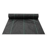 Darrahopens Home & Garden > Laundry & Cleaning > Laundry Cleaning Supplies VEVOR Weed Barrier Landscape Fabric, 3*300FT Heavy Duty Garden Weed Fabric, Woven PP Weed Control Fabric, Driveway Fabric, Geotextile Fabric for Landscaping, Ground Cover, Weed Blocker Weed Mat, Black