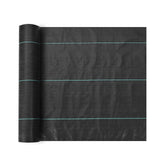 Darrahopens Home & Garden > Laundry & Cleaning > Laundry Cleaning Supplies VEVOR Weed Barrier Landscape Fabric, 3*300FT Heavy Duty Garden Weed Fabric, Woven PP Weed Control Fabric, Driveway Fabric, Geotextile Fabric for Landscaping, Ground Cover, Weed Blocker Weed Mat, Black