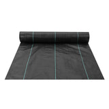 Darrahopens Home & Garden > Laundry & Cleaning > Laundry Cleaning Supplies VEVOR Weed Barrier Landscape Fabric, 6*300FT Heavy Duty Garden Weed Fabric, Woven PP Weed Control Fabric, Driveway Fabric, Geotextile Fabric for Landscaping, Ground Cover, Weed Blocker Weed Mat, Black