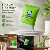 Visual Humidity Silica Gel Dehumidifier, Colour Changing Regular Desiccant, Green 100g, 2 Pack In Australia - Darrahopens
