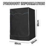 Darrahopens Home & Garden > Laundry & Cleaning > Laundry Storage Waterproof Washer Dryer Cover Compatible with Most Washing Machines