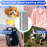 Darrahopens Home & Garden > Laundry & Cleaning > Laundry Wash Bags 2-Pack Reusable Shoe Washing Machine Bag – White Protective Laundry Bag for All Shoes, Anti-Deformation & Deep Clean with Zipper Lock (Grey)