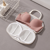 Darrahopens Home & Garden > Laundry & Cleaning > Laundry Wash Bags 3D Support Bra Laundry Bag, Thick Mesh Bra Wash Bag with Zipper & Handle, Anti-Deformation Bra Protector for Washing Machine - Off-White