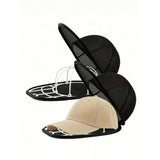 Darrahopens Home & Garden > Laundry & Cleaning > Laundry Wash Bags Hat cleaning cage with mesh bag - baseball cap washing machine protective rack (one black and one white) In Australia - Darrahopens