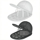 Darrahopens Home & Garden > Laundry & Cleaning > Laundry Wash Bags Hat cleaning cage with mesh bag - baseball cap washing machine protective rack (one black and one white) In Australia - Darrahopens