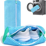 Darrahopens Home & Garden > Laundry & Cleaning > Laundry Wash Bags Shoe Wash Bags - 2-Pack - Reusable Shoe Cleaning Bags - Blue