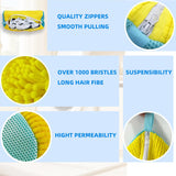 Darrahopens Home & Garden > Laundry & Cleaning > Laundry Wash Bags Shoe Washer Bag Laundry Shoe Bag for Washer & Dryer, Reusable 2 Pack Sneaker Cleaning Bag, 360° Deep Cleaning Machine for All Shoe Types with Self-Locking Zipper
