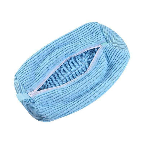 Darrahopens Home & Garden > Laundry & Cleaning > Laundry Wash Bags Shoe Washing Machine Bag Durable Shoe Bag Shoe Cleaning Accessory Sneakers - Blue - Size 001 In Australia - Darrahopens