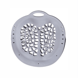 Darrahopens Home & Garden > Laundry & Cleaning > Laundry Wash Bags Silicone Laundry Bag, Reusable Breathable Mesh Wash Bag with Zipper, for Delicate Underwear, Bras, and Shoes, Machine Washable—Gray