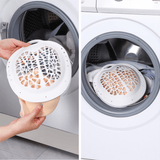 Darrahopens Home & Garden > Laundry & Cleaning > Laundry Wash Bags Silicone Laundry Bag, Reusable Breathable Mesh Wash Bag with Zipper, for Delicate Underwear, Bras, and Shoes, Machine Washable—White