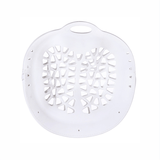 Darrahopens Home & Garden > Laundry & Cleaning > Laundry Wash Bags Silicone Laundry Bag, Reusable Breathable Mesh Wash Bag with Zipper, for Delicate Underwear, Bras, and Shoes, Machine Washable—White