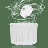 Darrahopens Home & Garden > Laundry & Cleaning Mini Washing Machine Bucket Folding Portable Laundry Machine Clothes Washing purple