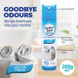 Darrahopens Home & Garden > Laundry & Cleaning Perfect Scent 24PCE Air Freshener Room Spray/Mist Cotton Fresh Scent 200g