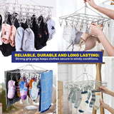 Darrahopens Home & Garden > Laundry & Cleaning Xtra Kleen 12PCE Rotating Stainless Steel Clothes Hanger With 40 Pegs